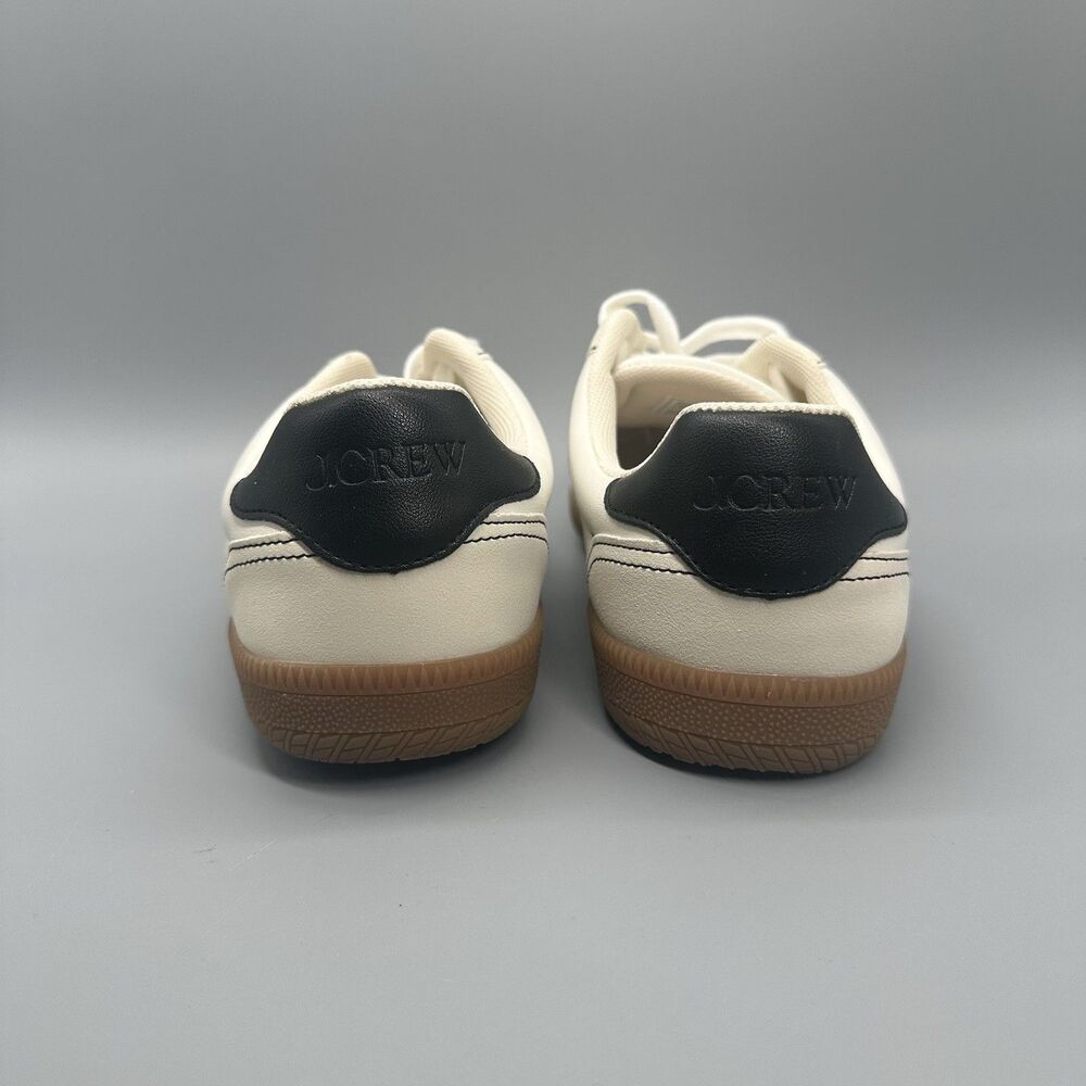 J.Crew Womens Field Sneakers White Beige US Size 9.5 9H Casual Sneakers - Picture 4 of 8
